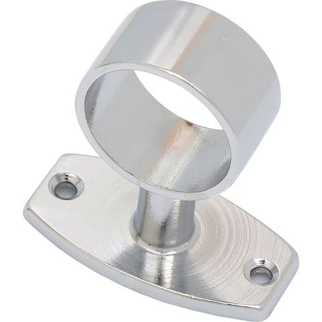 PASSANTE CORRIMANO OTTONE TUBO CROM D 30 MM- 5,0 pz