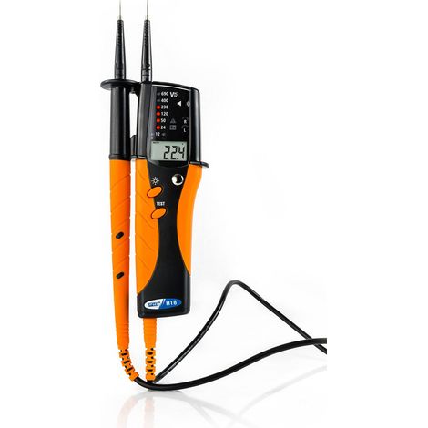 HT Instruments HT8 Tester di tensione a due poli CAT III 690 V, CAT IV 600 V Acustico, Grafico a barre, LCD, LED (1/3)