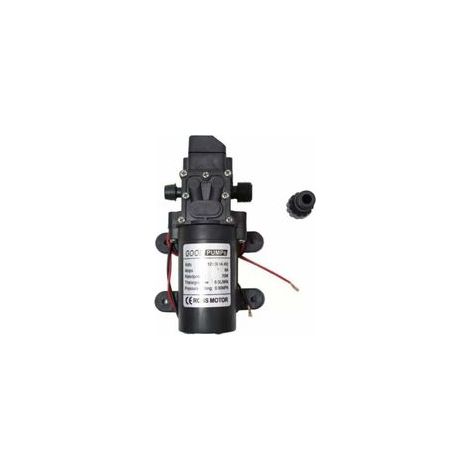 Pompe à membrane haute pression 12 V – Débit 5,5 L/min – Auto-amorçante – Pour arrosage et douche extérieure – Avec pressostat intégré (1/5)