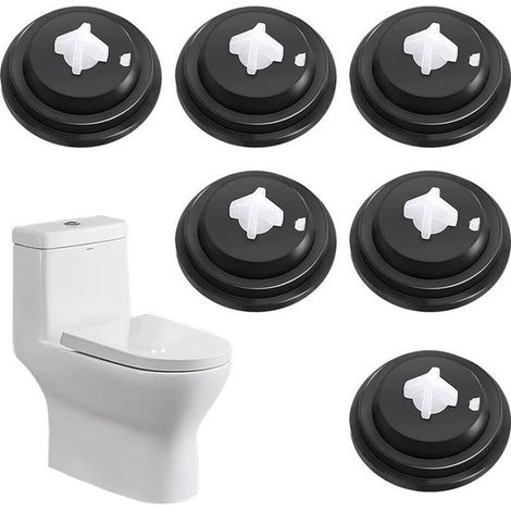 HOXILEELEO - Rondelles de Diaphragme de Soupape, 6 Pièces Valves à Flotteur pour robinet, Joint Chasse dEau WC,Rondelles de Diaphragme en Ca (1/5)