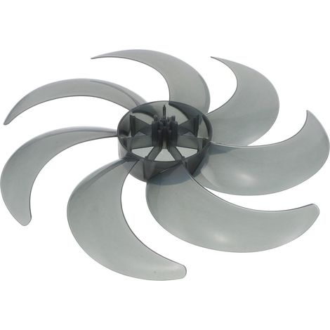 Hélices de Ventilateur Universelles 30 CM 7 Pales en Plastique Résistantes Accessoires pour Ventilateurs de Plafond pour Chambre (1/5)