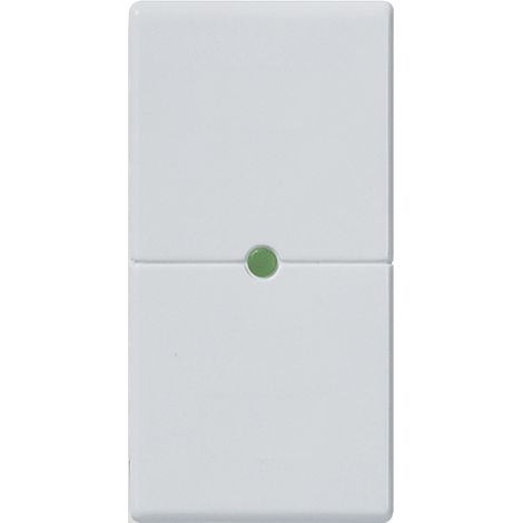 VIMAR - R14531.S.SL Tasto 1M neutro puls. basculanti Silver