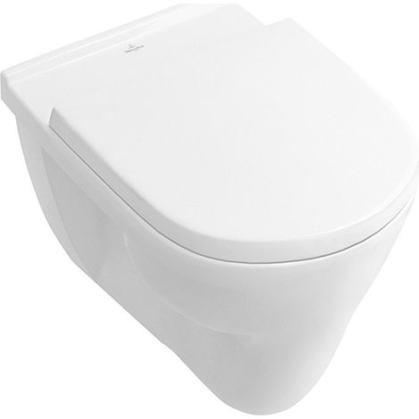 WC suspendu O.NOVO plat, 360 x 560 mm blanc VILLEROY & BOCH