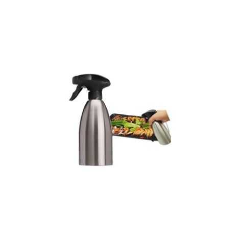 Pulverizador de aceite de oliva de 500 ml – Acero inoxidable 304 – Diseño ergonómico – Control preciso del aceite para cocinar y asar a la parrilla – Crezuo (1/5)