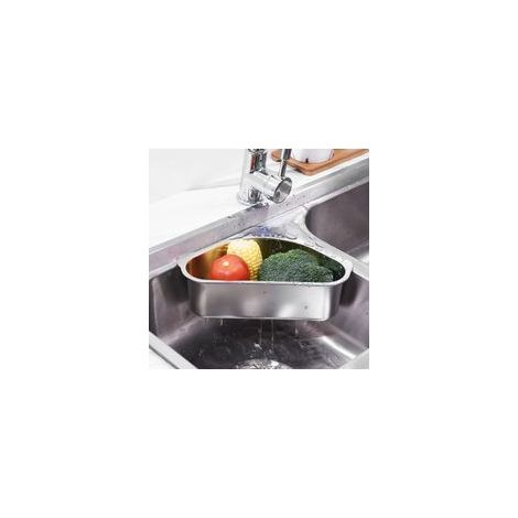 Égouttoir de cuisine, crépine d'évier multifonctionnelle et étagère de rangement – (1/5)