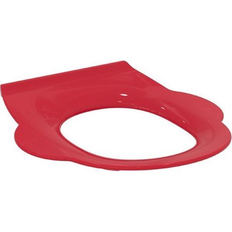 Anneau WC enfant CONTOUR 21 Ecoles pour enfants de 3 à 7 ans rouge IDEAL STANDARD
