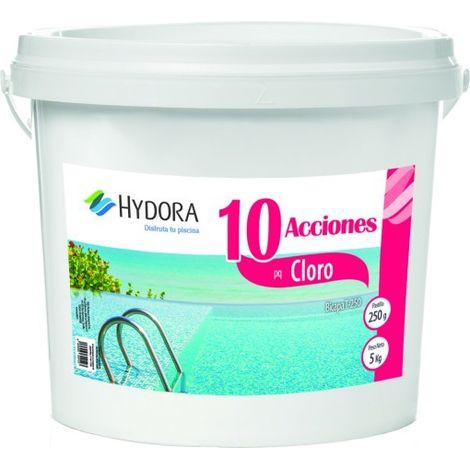 HYDORA PIH0012 Cloro 10 Acciones T250G 5kg - ref: PIH0012