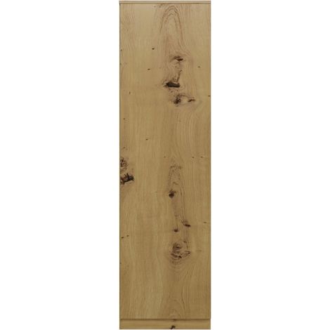 ESME - Einzelner Schrank im skandinavischen Stil Schlafzimmer - 50x50x180 - 1 Tür - Ankleidezimmer (1/4)