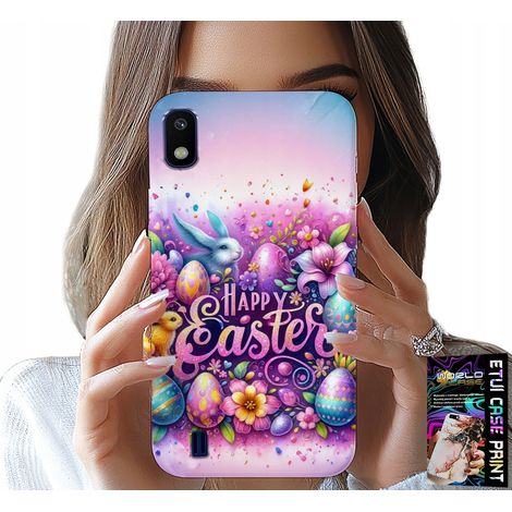 Custodia per Samsung A10 - uova felici, Pasqua, uova di Pasqua (1/5)
