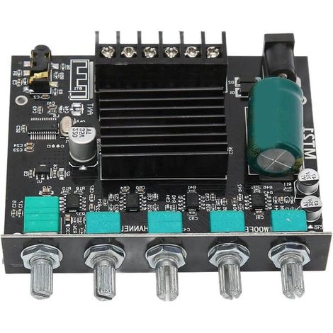 Módulo amplificador Bluetooth 2.1 PCB Zkmt21 Placa amplificadora Bt，Sonido estéreo de alta potencia DC1224V (1/5)
