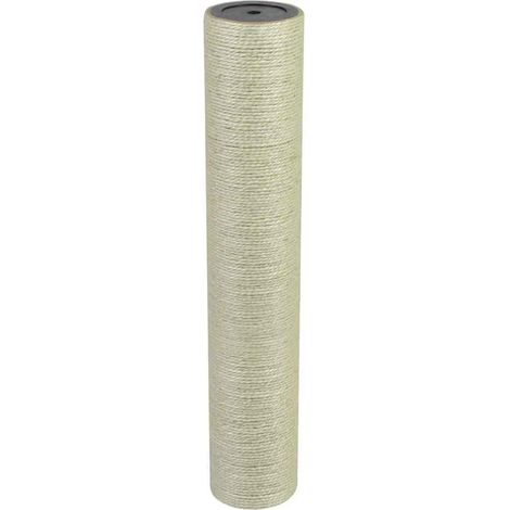 170567 vidaXL Cat Scratching Post 8x45 cm 8 mm Beige (1/2)