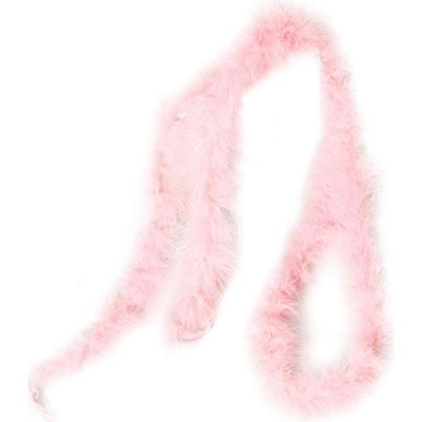 Guirlande décoration mariage boa plumeux duveteux pour sapin de Noël boa de plumes 3