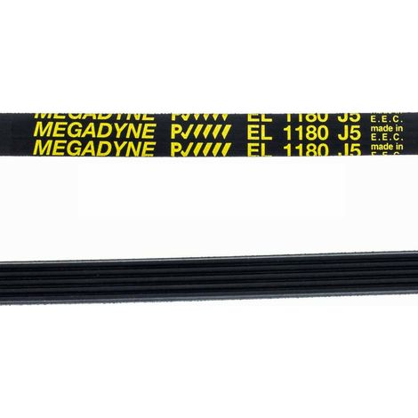 Courroie De Lave-Linge Balay 3Tl802 A Bosch Brandt 1180 J-5 Élastique 265104
