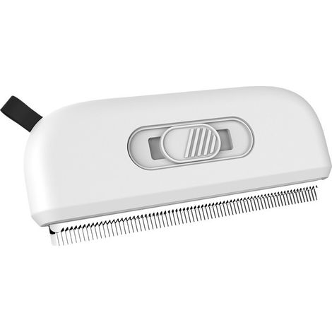 Brosse pour chat, brosse pour chien, brosse portable pour l'épilation avec 2 têtes rétractables-AquaForge (1/5)