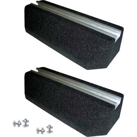 Big Foot Socle d'amortissement similaire à B9284 Fix-it Foot 600 x 180 x 95 mm pour climatiseurs & pompes à chaleur