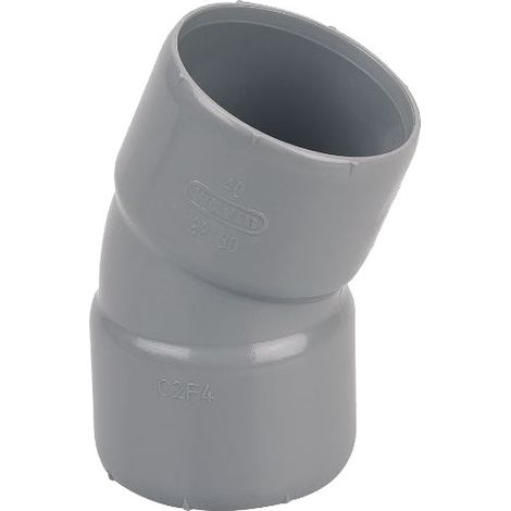 Coude PVC double femelle 30° D100 - WAVIN - 3025724 (1/2)