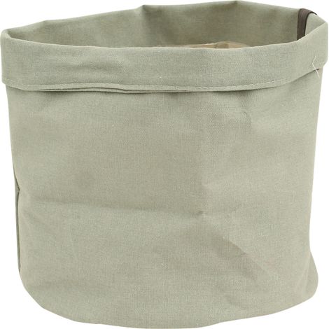 Sac à plantes Jade D22 cm - Pot de fleurs textile flexible et durable - Naturel - PANGIVO