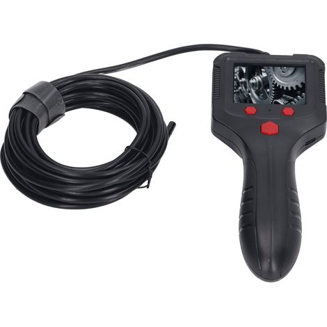 Endoscope Industriel HD 2.4" avec Caméra IP67 Étanche, 8 LEDs pour Inspection de Tuyaux et Conduits (1/5)