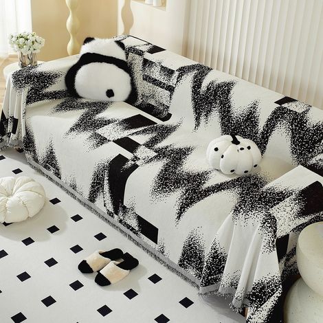 Ede Sables mouvants 130x180 Housse de canapé en chenille, housse de canapé intégrale, coussin de canapé anti-griffures de chat une pièce toutes saisons (1/4)