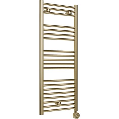 LAZZARINI 392733 BORMIO DECO Radiador Eléctrico 500x1200 mm Oro Mate - ref: 392733