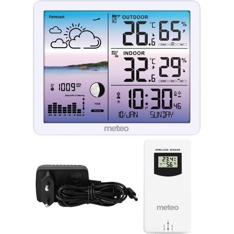 Stazione meteorologica meteo sp107 bianca