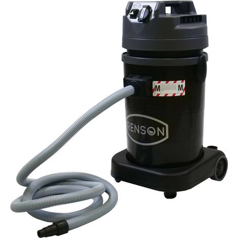 ASPIRATEUR P371-1 CERTIFIÉ M PRISE ÉLECTRIQUE - CUVE 37L RENSON (1/3)