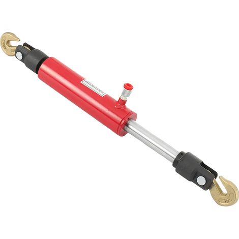 Cilindro de tracción hidráulica, capacidad de 10 toneladas, carrera de 5 pulgadas, diámetro del pistón de 33 mm, diámetro exterior de 68 mm, longitud de 730 mm. (1/5)