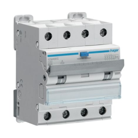 RCBO 4P C40A 0,03A Tipo A 6kA RCBO ADM490C