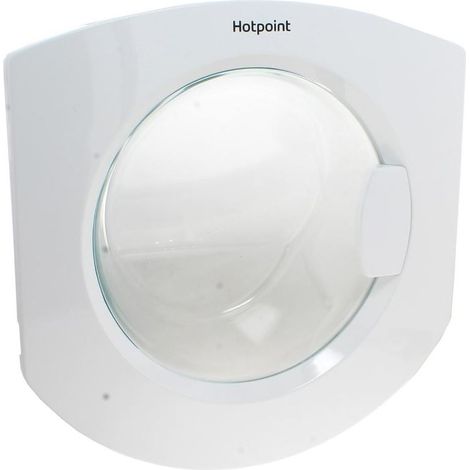 Door Assy White Pw Hotpoint Built In for Hotpoint Washing Machines (1/2)