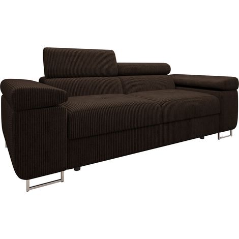 Canapé Comfivo Vinetum II, Poso 06, 198x102x70cm, Tissu, Pieds: Plastique, Métal (1/5)