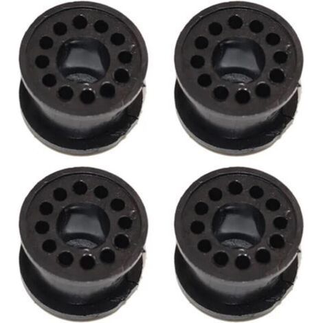 Cavo leva cambio portatile, passacavo in plastica nera, 4 pezzi, 4S6P7412AA per Fiesta Focus (1/4)