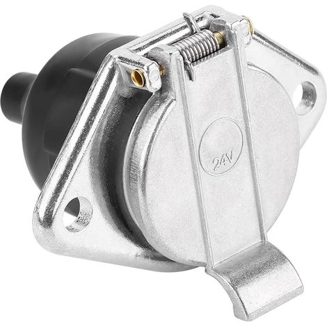 Connecteur de câblage Universel à 7 Broches pour remorque, Prise de Type N 24 V, pour Clignotants et Feux Stop (1/5)