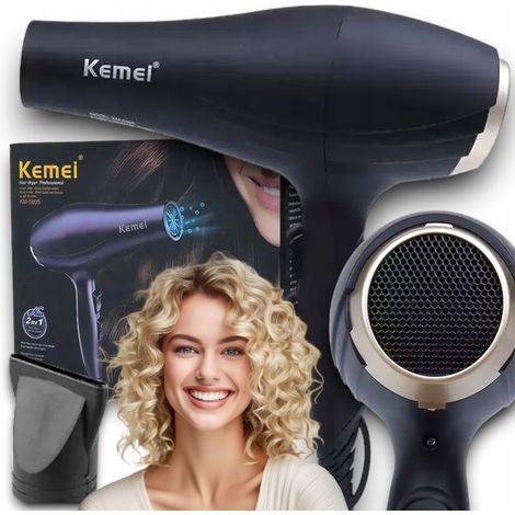 KEMEI PRO LEISTUNGSSTARKER IONISATIONS-HAARTROCKNER MIT KALTLUFT