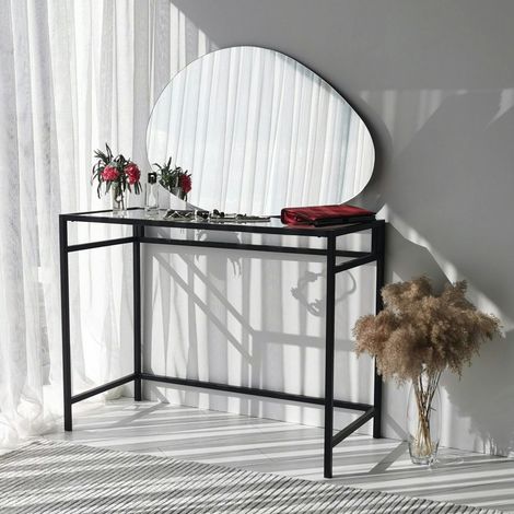 Miroir d'entrée organique 90 cm - style scandinave CODY (1/5)