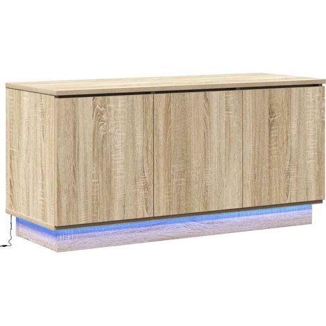 Maison Exclusive - TV-Schränk Sonoma-Eiche 100 x 38 x 49 cm Holzw