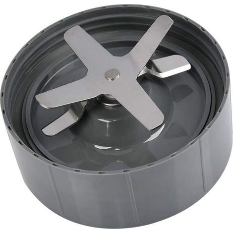 Lama di ricambio per frullatore, parte base compatibile con i modelli NutriBullet 600W e 900W, lama in acciaio inossidabile, frullatore Bullet, pezzi di ricambio, frullatore, spremiagrumi (1/4)