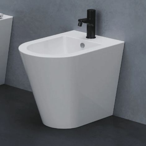 Bidet Forma filomuro cm. 54x37 bianco lucido di Ceramica Azzurra (1/2)
