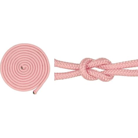 Corda intrecciata con anima in polipropilene da 6 mm, 25 m, rosa, taglia M. (1/4)