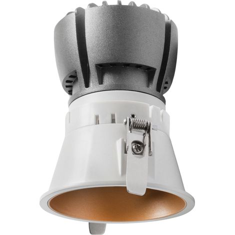 Plafonnier encastré NOK2 Round LED COB 12.80W 1460lm CRI80 4000K 40º - Blanc (1/3)