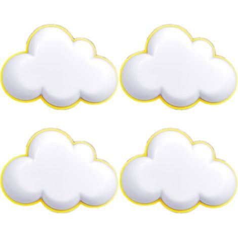 Veilleuse Bébé Prise Électrique. Lot de 4 Nuages Murale avec Capteur Crépusculaire. Lampe de Nuit à Brancher pour Allaitement. Éclairage Décoratif pour Chambre d'Enfant. Veilleus Nomade (1/5)