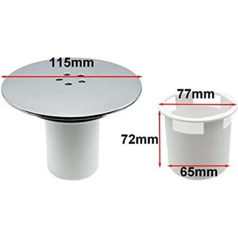 Vvikizy remplacement du couvercle de siphon de douche Vvikizy remplacement du couvercle de vidange de douche bricolage siphon (1/4)