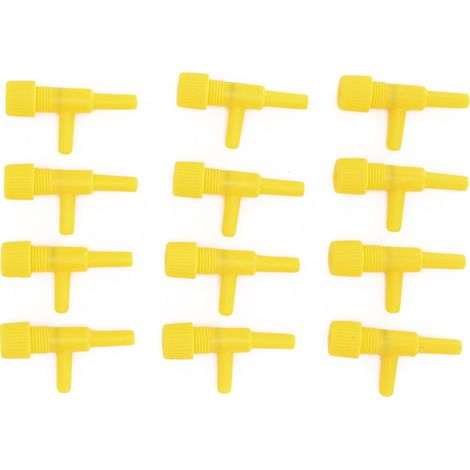 Régulateur de Débit d'Air pour Aquarium Valve Ajustable Contrôle de Flux Pompe Jaune Lot de 20-AUTRES (1/5)