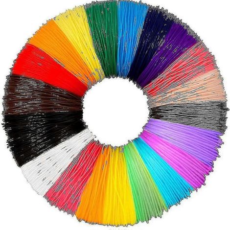 Recharges de filament PLA pour stylo 3D, filament pour imprimante 3D-10PCS