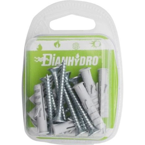 10 PZ TASSELLI  CON VITE BLISTER pz.10 x Diam. 6
