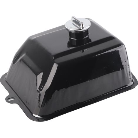 Ortviai Réservoir d'essence en fonte avec bouchon chromé – Compatible ATV 150cc/200cc/250cc, étanche et robuste (1/5)