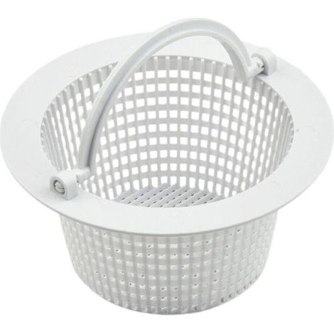 Panier skimmer piscine standard 16 cm – préfiltre résistant au chlore avec poignée pratique Label (1/4)