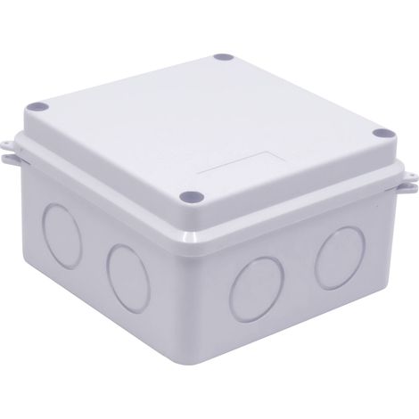 TRU COMPONENTS TC-RB 100x100x70 TC-10239092 Coffret d'installation plastique ABS blanc 1 pc(s) (1/4)