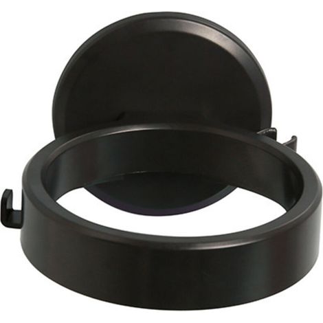Support pour sèche-cheveux de salle de bain(noir) (1/5)