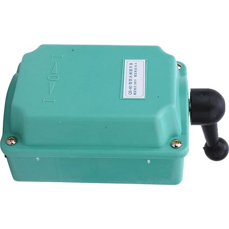 Front and Rear Drum Switch, Waterproof Plastic Handle, 7.5 kW 60A Motor Control for Single-Phase Equipment (QS-60) (1/5)
