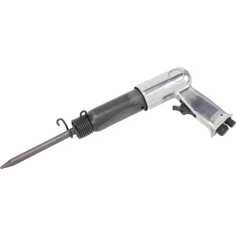 Kit marteau pneumatique robuste pour réparation automobile, burin et perceuse, marteau électrique pour le décapage des plaquettes de frein et l'élimination de la rouille, canon de 250 mm. (1/5)